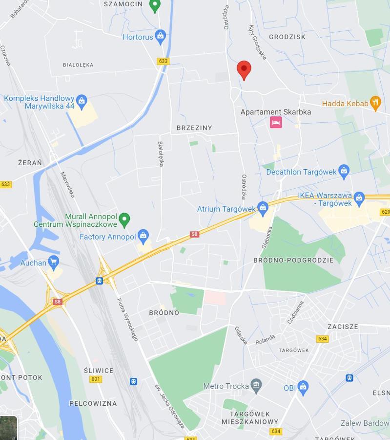 Apartament 3 Pokojowy Lub Pokoj W Mieszkaniu W Nowym Bloku 华沙 外观 照片